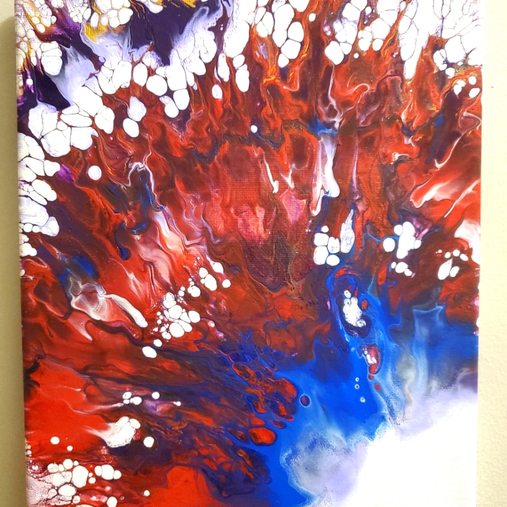8x10 Fluid Art